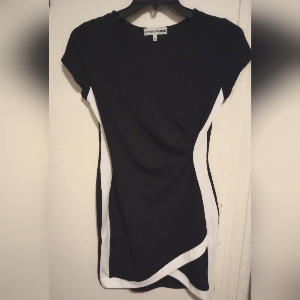 Black /White Casual Dress